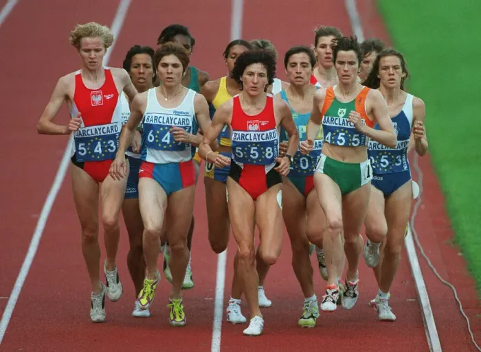 Framed Print : Womens 1500 Metres Final