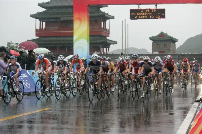 Framed Print : Womens Cycling Road Race