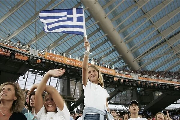 Young Greek Fan