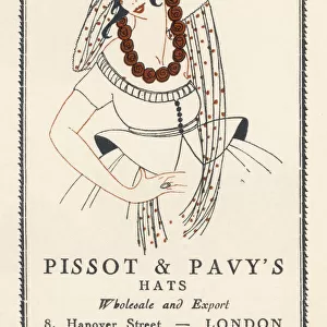 Advert / Hats / Pissot 1920
