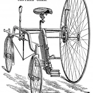 Advertisement for a Rudge Coventry Rotary Tandem Tricycle, 1