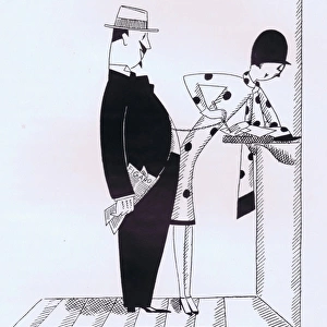 Art deco illustration by Fish, 1926