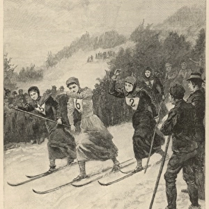 Austrian Ski Race 1894