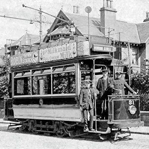 Dundee tram Edwardian period