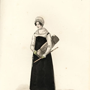 Fabric seller, early 19th century