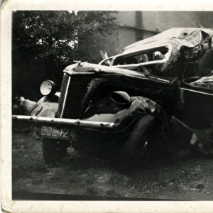 Ford Eifel Classic Car Accident, England