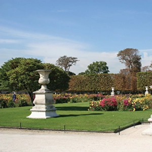 The Garden of the Tullerias. Paris. Francia