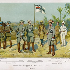 German Troops in Africa