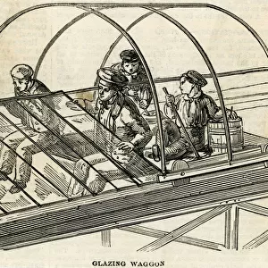 THE GLAZING WAGON 1851