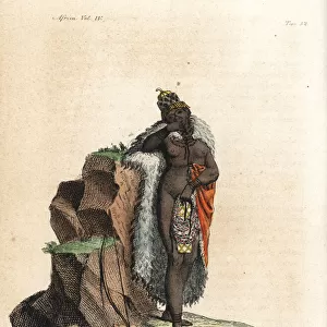 Khoikhoi woman of Angola