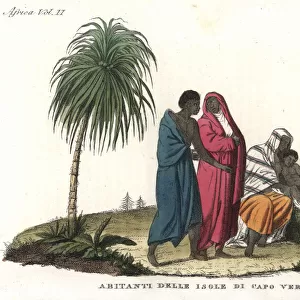 Natives of the Island of Cape Verde, early 19th century
