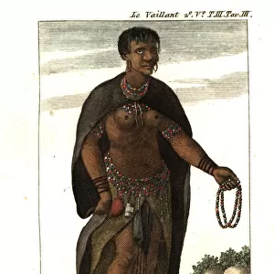 Noble Namaqua woman of South Africa