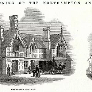 Opening of the Northampton & Peterborough Railway