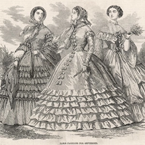 Paris Fashions for September 1859