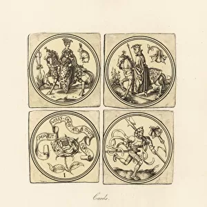 Playing cards from the 15th century