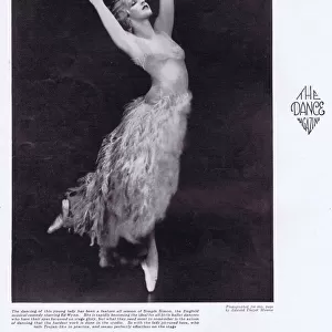 Portrait of American dancer Harriet Hoctor, 1930