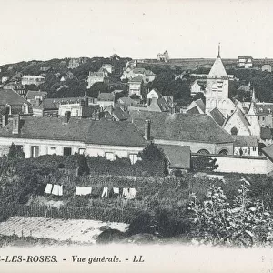Veules-les-Roses - Panoramic View of the town