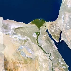 Egypt, satellite image