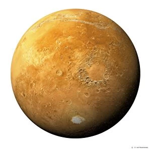 Mars, composite satellite image