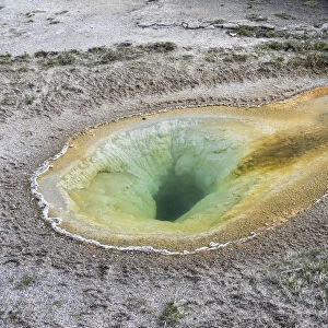Belgian Pool, in the Norris Geyser Basin area, Yellowstone National Park