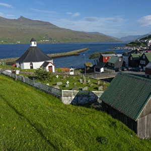 Haldarvik, Stremoy Island, Faroe Islands, Denmark, Europe