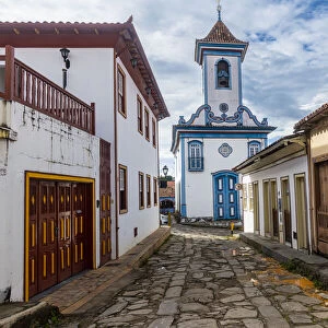 Igreja do Amparo, Diamantina, UNESCO World Heritage Site, Minas Gerais, Brazil, South America