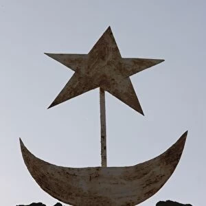Muslim symbols, Bamako, Mali, West Africa, Africa