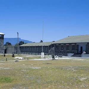 Robben Island Prison where Nelson Mandela was imprisoned