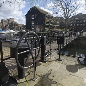 St. Katherines Dock, by the Thames, London E1, England, United Kingdom, Europe