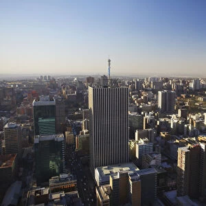 View of downtown Johannesburg, Gauteng, South Africa
