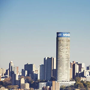 View of Johannesburg skyline, Gauteng, South Africa