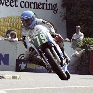 Rene Delaby (Yamaha) 1982 Junior TT