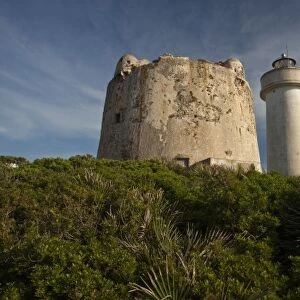 Italy, Sardinia, Alghero. Porto Conte lighthouse