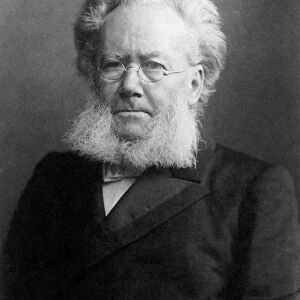 HENRIK IBSEN (1828-1906). Norwegian poet and dramatist