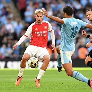 Arsenal vs Manchester City - Community Shield Clash: Emile Smith Rowe vs Rodri