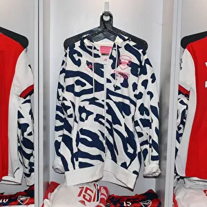 Arsenal Women vs. Chelsea Women: Preparing for the FA Cup Semi-Final Showdown - The Layered Arsenal Kit in the Changing Room