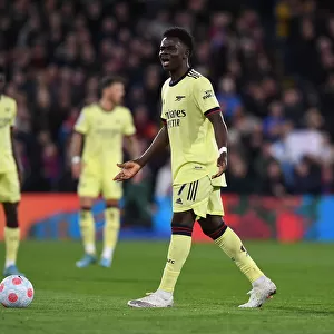 Arsenal's In-Form Bukayo Saka Shines Against Crystal Palace in Premier League 2021-22