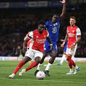 Bukayo Saka in Action: Chelsea vs. Arsenal, Premier League 2021-22