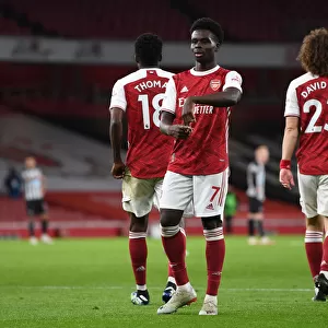 Bukayo Saka Scores Emptied Emirates Stadium's Second Goal Against Newcastle United, Premier League 2020-21