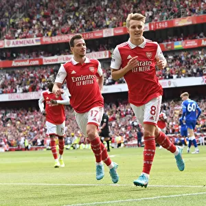 Five-Star Odegaard: Arsenal's Dominant Display vs. Everton (2021-22) - Martin Odegaard Scores Brace in Arsenal's 5-0 Victory
