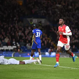 Nketiah's Hat-Trick: Arsenal Triumphs Over Chelsea at Stamford Bridge