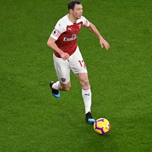 Stephan Lichtsteiner in Action: Arsenal vs. Cardiff (Premier League 2018-19)