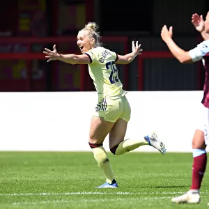 Stina Blackstenius Scores First Goal: Arsenal Women Defeat West Ham United Women in FA WSL 2021-22