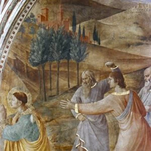 Stoning of St Stephen, Fra Angelico (Guido di Pietro / Giovanni da Fiesole c1400-55)
