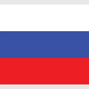 Illustration of flag of Russia, a tricolor of white blue and red