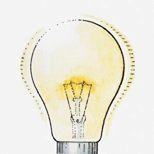 Illustration of a lightbulb
