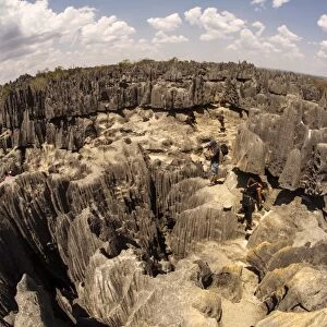 Tsingy de Bemaraha National Park. Unesco World Heritage in Madagascar