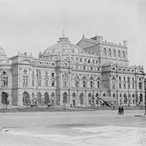 Cracow, Poland. The Opera House, Cracow. 24 October 1921