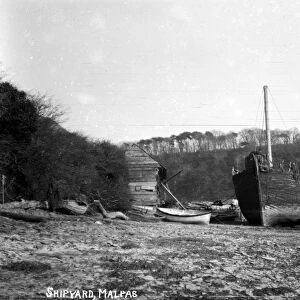 Malpas, Cornwall. Early 1900s