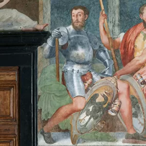 Andrea Dorias ancestors, Loggia of the Heroes, 1530-33 (fresco)